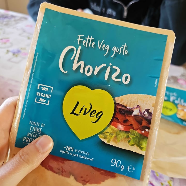 photo of Liveg Fette Veg gusto Chorizo shared by @sarazathoth on  04 May 2024 - review