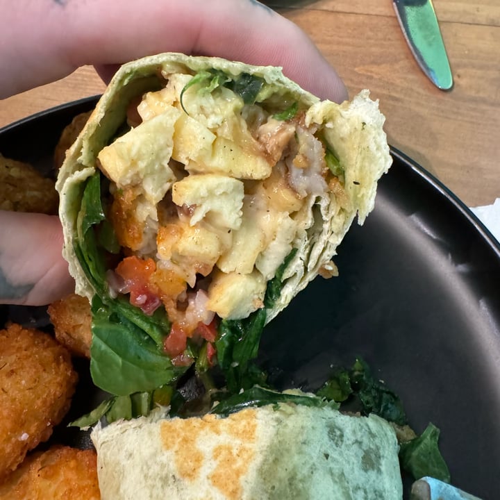 photo of Bravocados Brekky Burrito shared by @veganmika on  25 Mar 2024 - review
