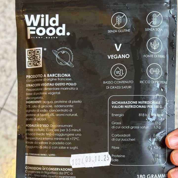 photo of Wild Food Plant_based Pulled Chicken shared by @mykemical on  13 Oct 2025 - review