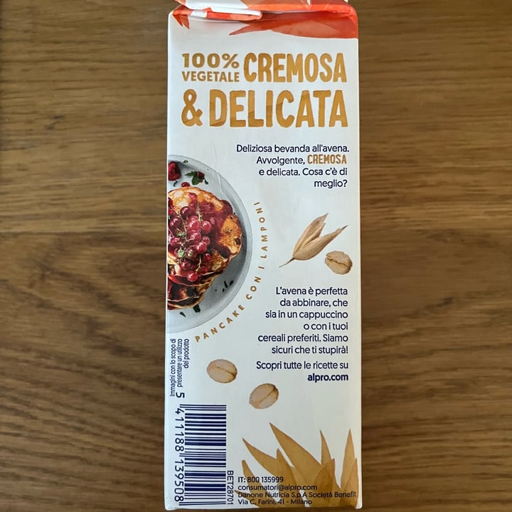 photo of Alpro bevanda di avena senza zucchero shared by @chiadefe on  27 May 2024 - review