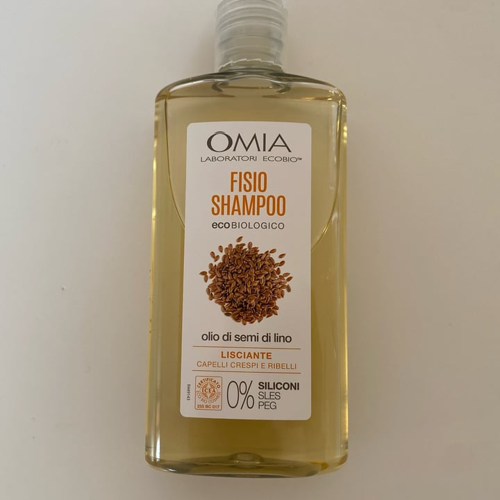 photo of Omia laboratori ecobio Fisio shampoo olio di semi di lino shared by @animalionline on  24 Mar 2024 - review