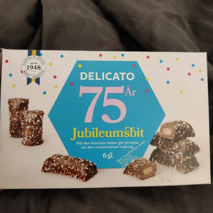 photo of Delicato Jubileumsbit shared by @enkelvegan on  26 Sep 2023 - review