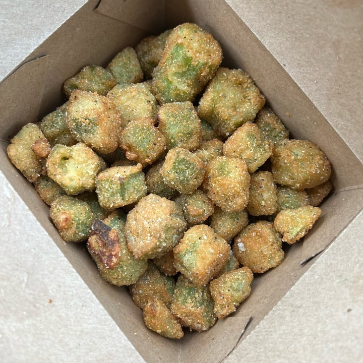 photo of Dharma Southern Chick'n fried okra shared by @aubreyj27 on  30 Aug 2023 - review