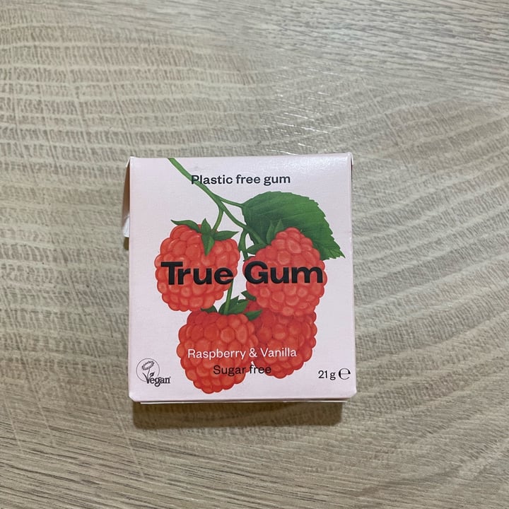 photo of True Gum Himbeer Vanille shared by @gioper on  18 May 2024 - review