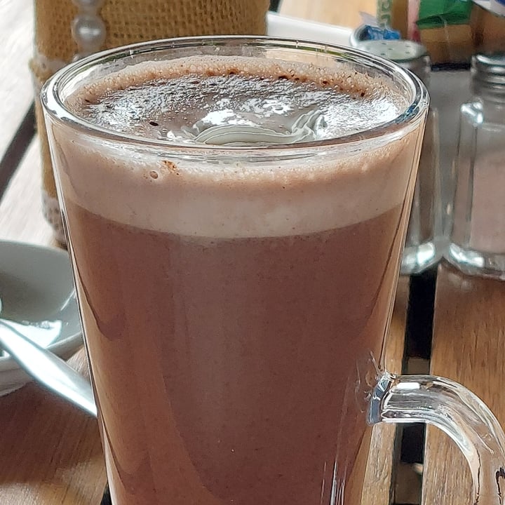 photo of Asher's Corner Cafe @ Ashers Farm Sanctuary Creamy hot chocolate shared by @ecobunny on  05 Oct 2025 - review