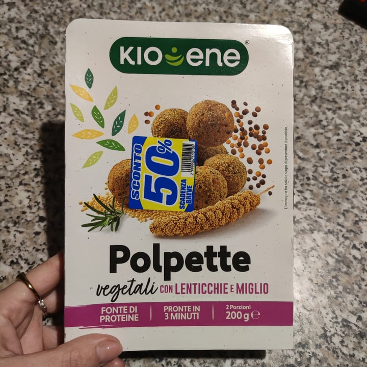 photo of Kioene Polpette con lenticchie e miglio shared by @genea on  11 Feb 2024 - review