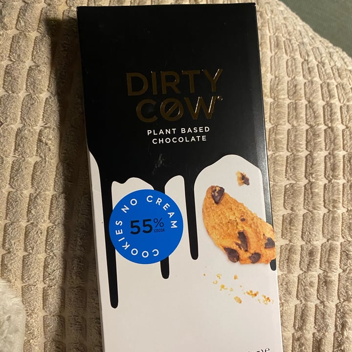 photo of Dirty Cow Cookies No Cream Chocolate Bar 55% shared by @meganthevegetable on  25 Apr 2024 - review
