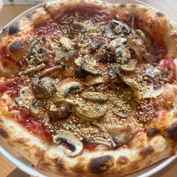 photo of Real Food Vegan Mushroom Pizza shared by @soy-orbison on  27 Dec 2024 - review