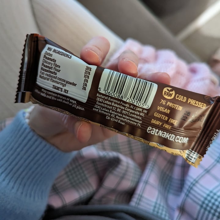 photo of Nākd. protein bar chocolate hazelnut shared by @sugarrrbunniii on  05 Mar 2024 - review