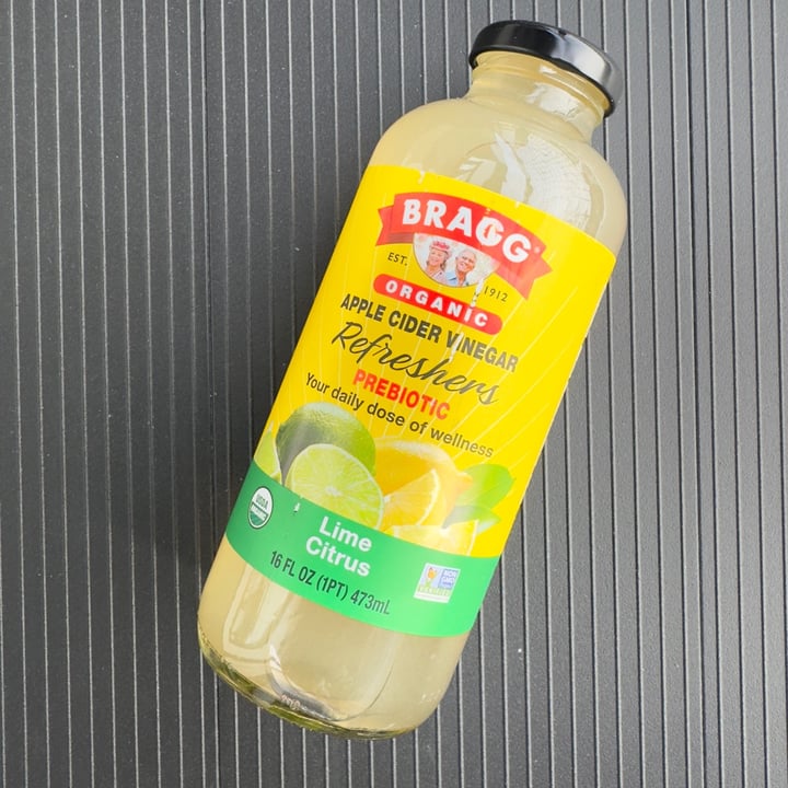 Bragg Organic Apple Cider Vinegar Prebiotic Refreshers Lime Citrus