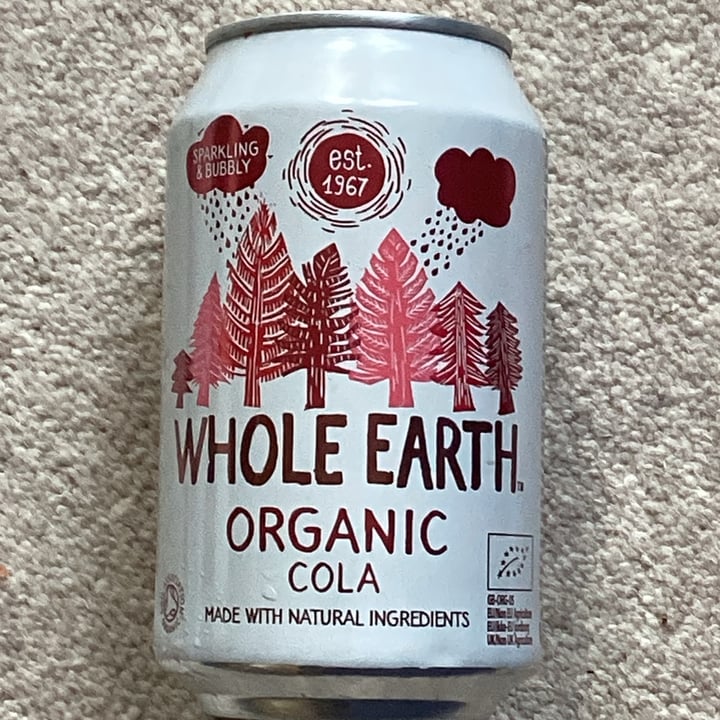 photo of Whole Earth Organic Sparkling Cola shared by @hoiks on  04 Sep 2023 - review