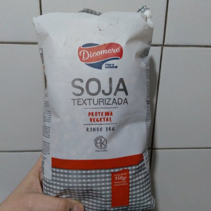 photo of Dicomere Soja texturizada Carne Vegetal shared by @ondavegan on  20 Sep 2024 - review