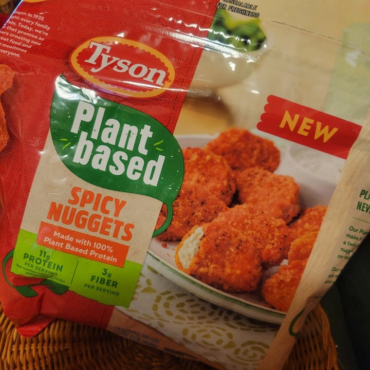 photo of Tyson plant based spicy nuggets shared by @airybubz on  12 Apr 2024 - review