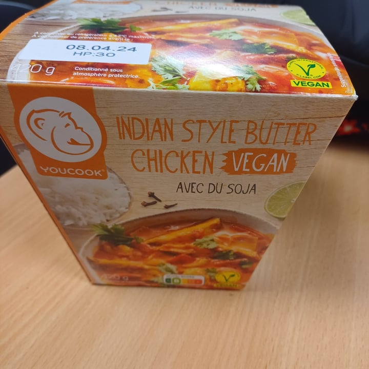 photo of YOUCOOK Indian Style Vegan Butter Chicken shared by @seacat-blondie on  26 Feb 2024 - review