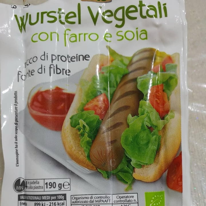 photo of Albio wurstel vegetali con farro e soia shared by @lavinias on  30 Jan 2024 - review