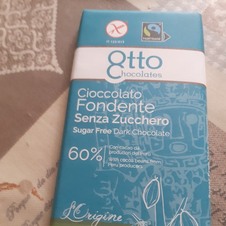photo of Otto chocolates cioccolato fondente biologico  60% shared by @valelica on  12 Oct 2023 - review