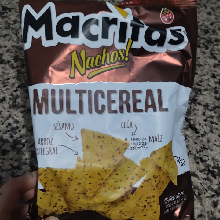 photo of Macritas Nachos Multicereal shared by @mik-belmonte on  21 Oct 2023 - review