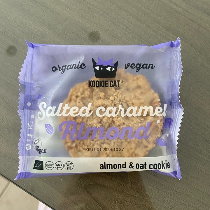 photo of Kookie cat Salted Caramel Almond & Oat Cookie shared by @helena12345 on  24 Aug 2023 - review