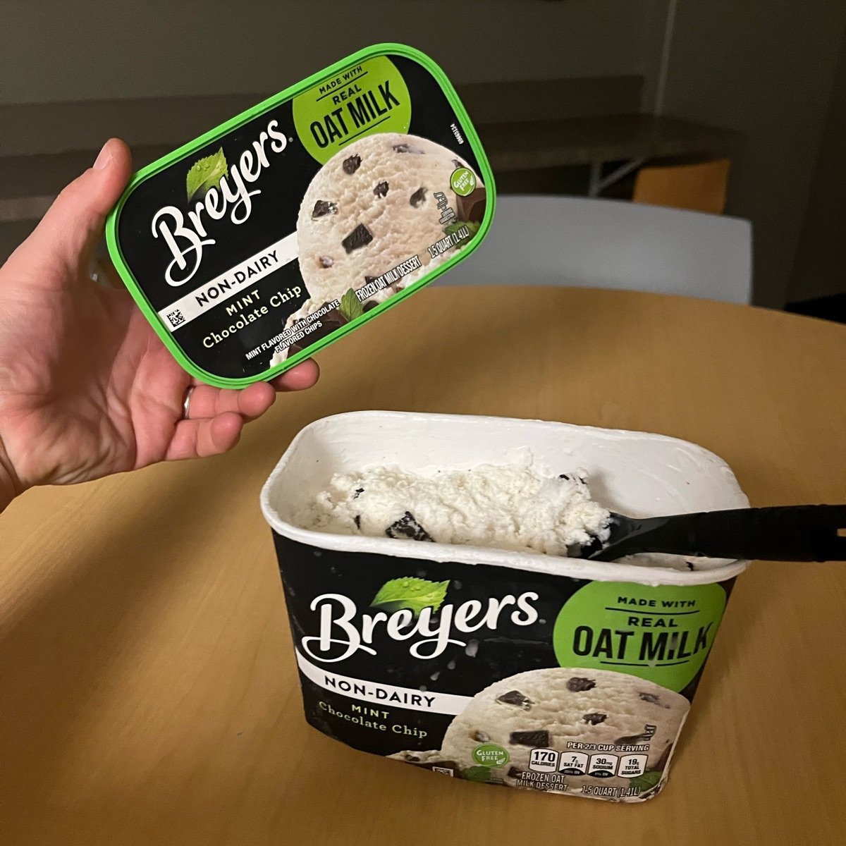 Breyers NonDairy Mint Chocolate Chip Reviews abillion