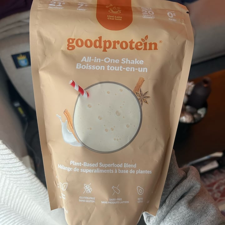 photo of Good Protein Chai Latte All-in-one-Shake shared by @tiascaz on  10 Oct 2025 - review