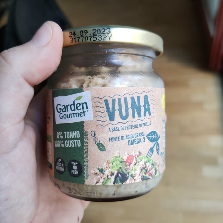 photo of Garden Gourmet Vuna shared by @andydesa on  21 Aug 2023 - review