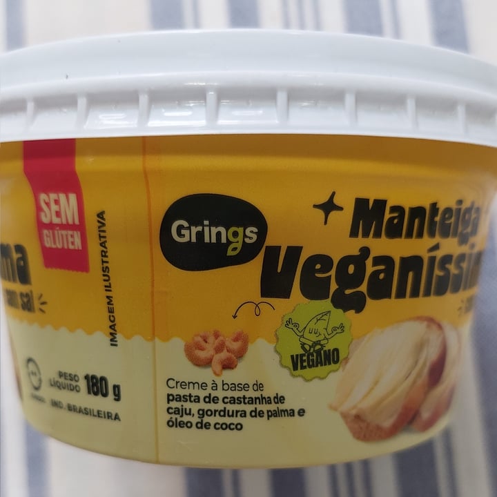photo of Grings Manteiga Veganíssima shared by @jcasati on  24 Apr 2024 - review