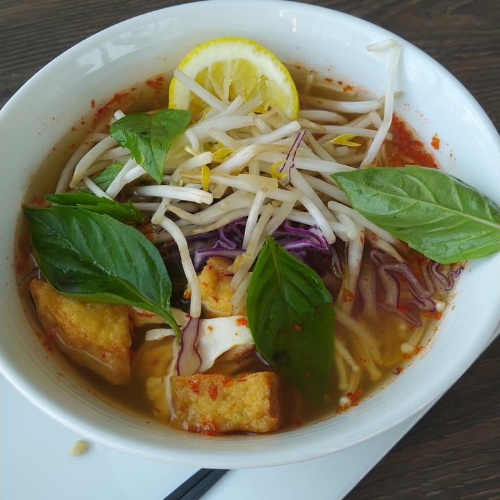 photo of An Chay Restaurant Spicy Noodle Soup shared by @shaggyvegan on  12 Jul 2024 - review
