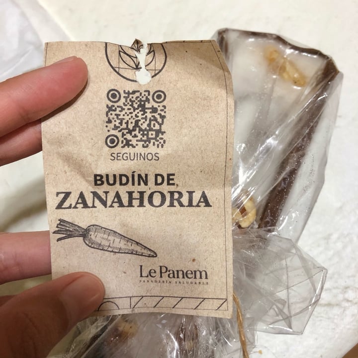 photo of Le Panem Budín de zanahoria & nuez shared by @vegandann on  14 May 2024 - review