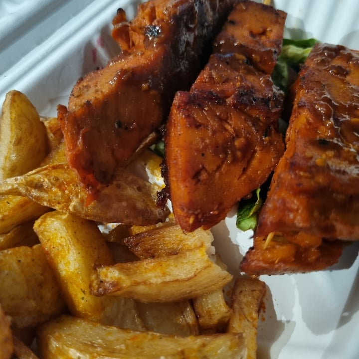 photo of Vegan Butcherie by Romeo & Vero (Delivery and Takeaway) Kebabs shared by @carmz on  03 Oct 2023 - review