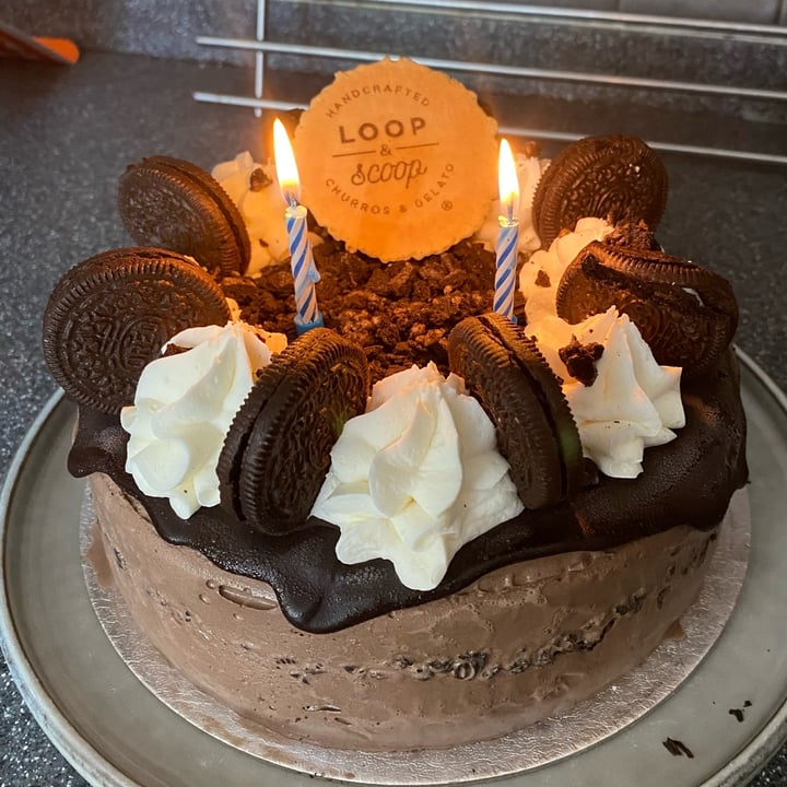 photo of Loop & Scoop oreo ice cream cake shared by @iluvanimals on  07 Jan 2024 - review