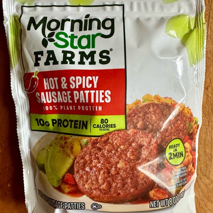 photo of MorningStar Farms Hot & Spicy Sausage Patties shared by @sandrews on  03 Aug 2024 - review