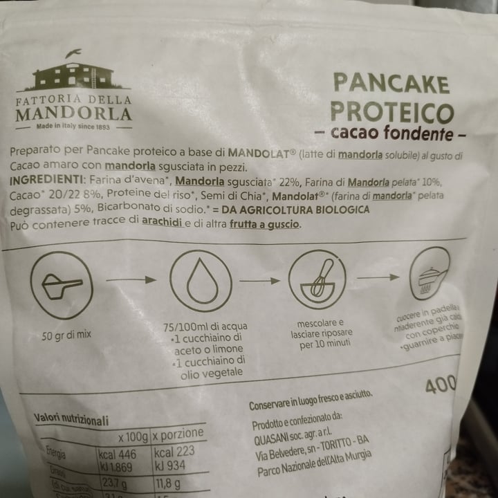 photo of La fattoria della mandorla Pancake proteico shared by @lauraemarco on  13 Nov 2024 - review