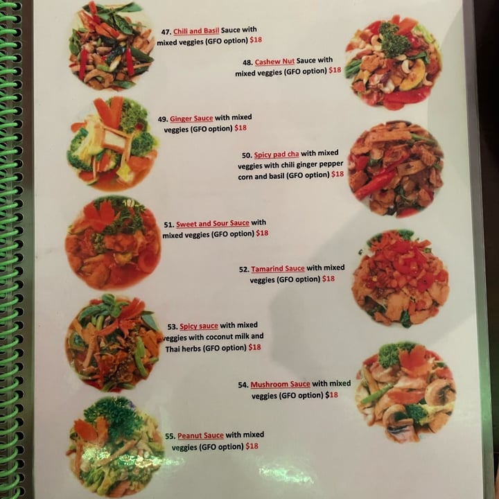photo of U-TONG Thai Vegan Restaurant Tamarind Sauce Stir Fry shared by @veggi-bella on  23 Feb 2025 - review