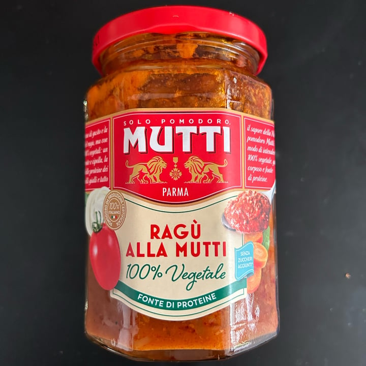 photo of Mutti Ragú Alla Mutti 100%Vegetale shared by @andrea76 on  04 May 2024 - review
