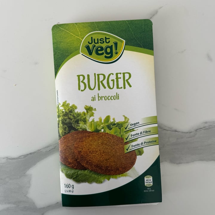 photo of Just Veg! (ALDI Italy) Burger Ai Broccoli shared by @iremina23 on  18 Jan 2024 - review
