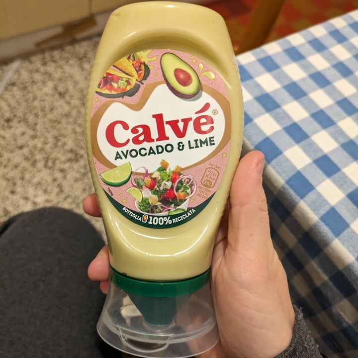 photo of Calvé salsa avocado E Lime shared by @annabelecter on  07 Jan 2024 - review