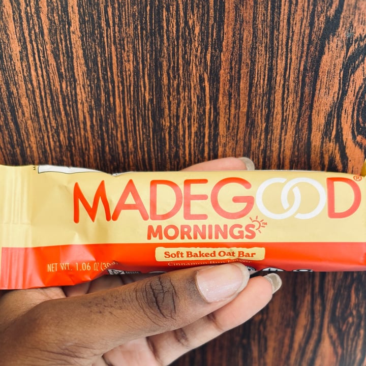 photo of Made Good Morning bars shared by @danceandeatplants on  09 Sep 2025 - review