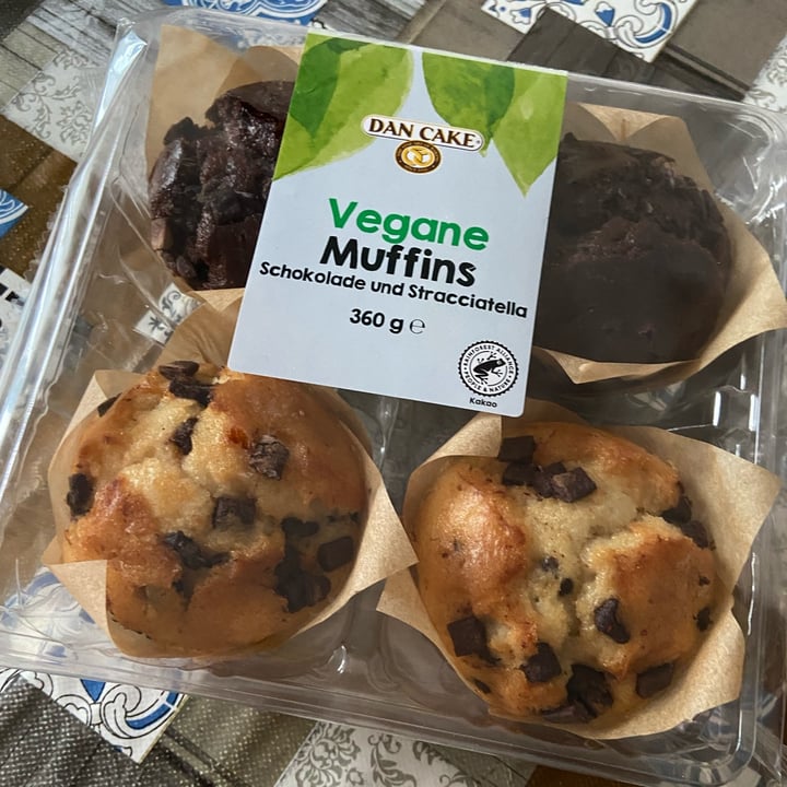photo of Dan Cake Vegane Muffins Schokolade und Stracciatella shared by @aledece on  06 Jan 2024 - review