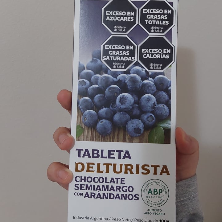photo of Del Turista Chocolate Semiamargo con Arándanos shared by @petriglianoluciana on  29 Aug 2024 - review