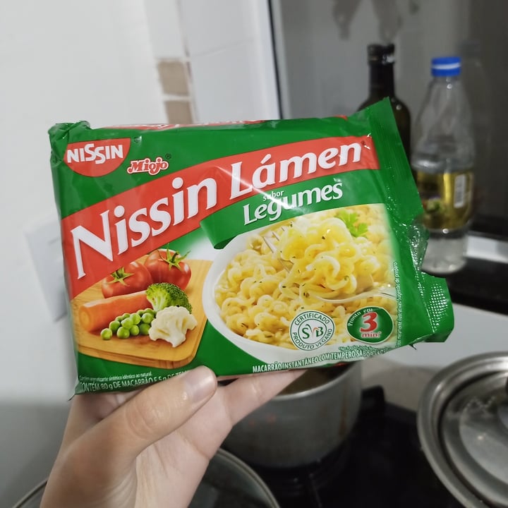 photo of Nissin Miojo / Lámen Sabor Legumes shared by @chuusavethebees on  01 Jun 2024 - review