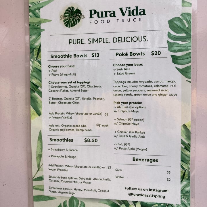 photo of Pura Vida Tofu Poke Bowl shared by @veggie-meg on  06 May 2024 - review