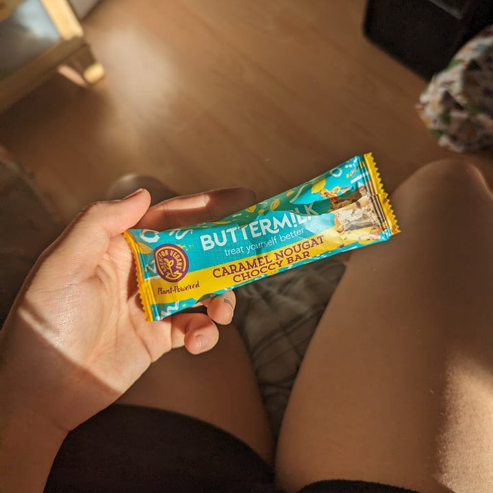 photo of Buttermilk Caramel Nougat Choccy Bar shared by @katchan on  22 Apr 2024 - review
