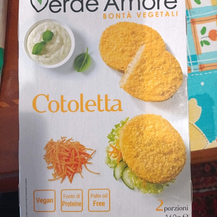 photo of Verde Amore Cotolette vegetali shared by @arielasalcini on  26 Jan 2024 - review