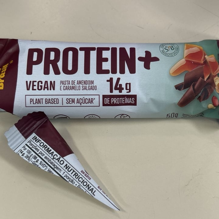 photo of Banana Brasil Protein + Vegan Pasta De Amendoin E Caramelo shared by @rosaloureiro on  18 Jun 2025 - review