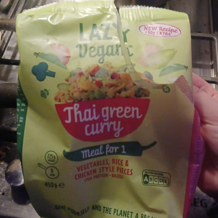 photo of Lazy Vegan Ready Meal Thai Green Curry shared by @grandsheep43 on  31 Jan 2024 - review