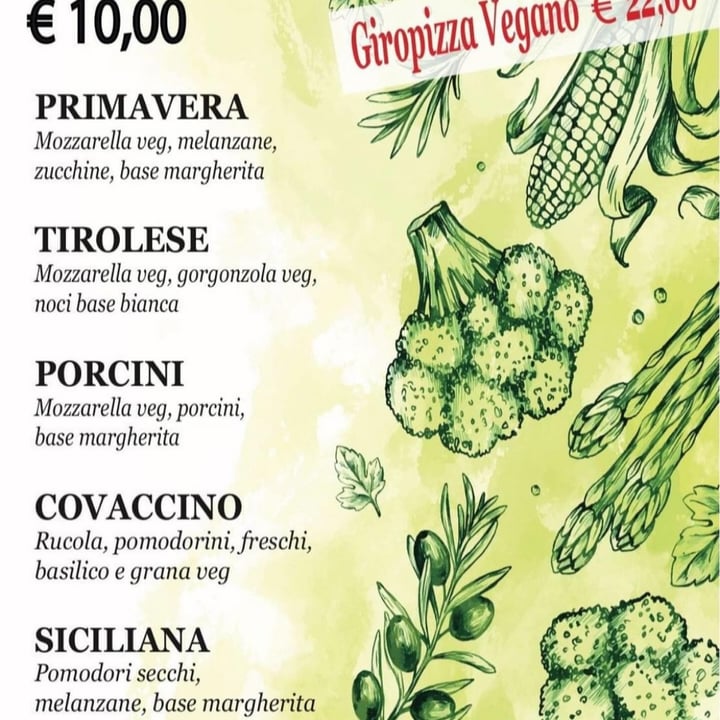 photo of Circolo Arci Le Cascine Pizza Tirolese (vegana) shared by @auroratufaro on  16 Apr 2024 - review