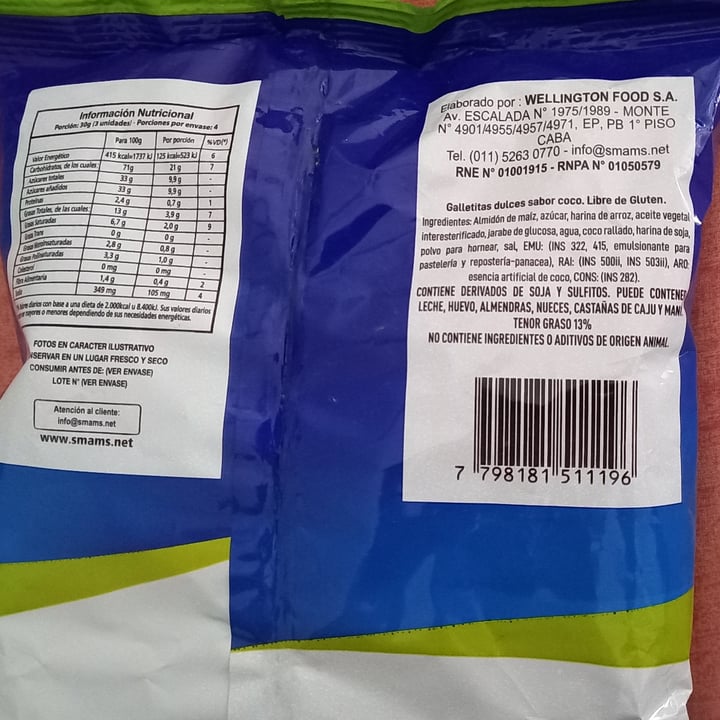 photo of smams Polvorones De Coco shared by @-fa on  21 Sep 2025 - review