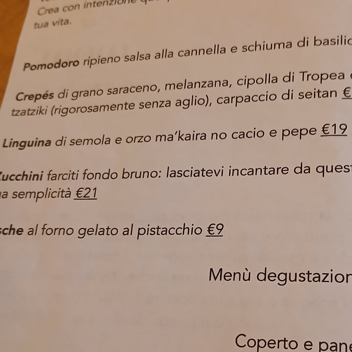 photo of MOM Cucina Vegetale Creativa linguina di semola e orzo shared by @mariarcaveg on  14 Aug 2025 - review