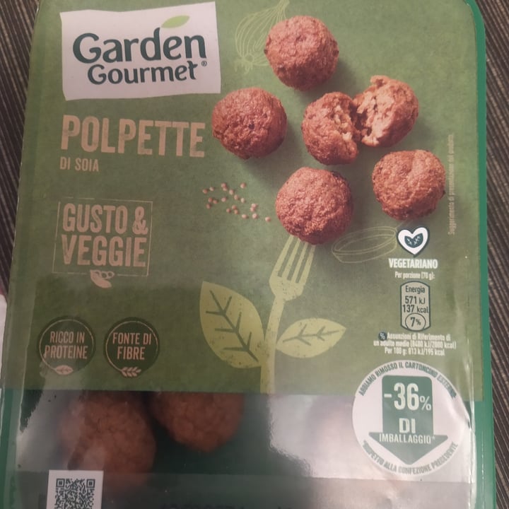 photo of Garden Gourmet polpette di soia shared by @vanessa1975 on  21 Mar 2024 - review