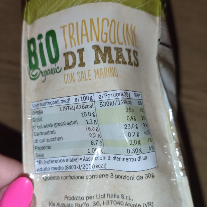 photo of Bio-organic Triangolini di mais shared by @marty3110 on  22 Apr 2025 - review